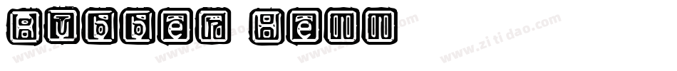 Rubber Hell字体转换